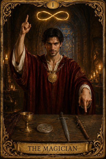Карта «Маг» из колоды Next Tarot